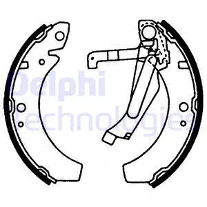 Brake Shoe Set (LS1777)