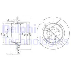 Brake Disc (BG2676)
