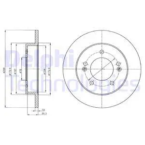 Brake Disc (BG4310)