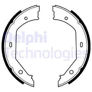 Brake Shoe Set, parking brake (LS1857)