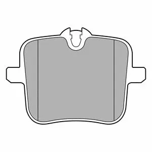 Brake Pad Set, disc brake (LP3617)