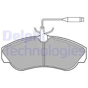 Brake Pad Set, disc brake (LP878)