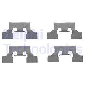 Accessory Kit, disc brake pad (LX0401)