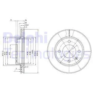 Brake Disc (BG2273)