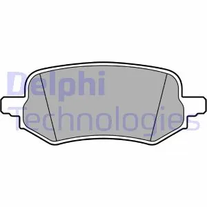 Brake Pad Set, disc brake (LP3649)
