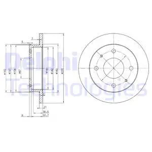Brake Disc (BG3337)