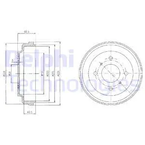 Brake Drum (BF481)