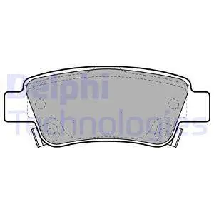Brake Pad Set, disc brake (LP2047)