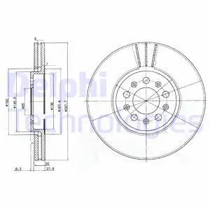 Brake Disc (BG3035)