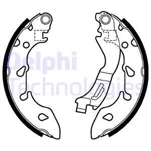 Brake Shoe Set (LS2047)