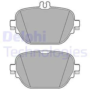 Brake Pad Set, disc brake (LP3297)