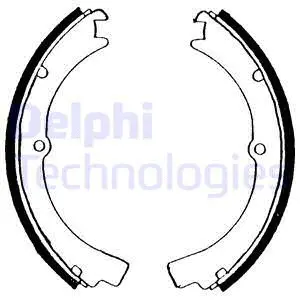 Brake Shoe Set (LS1397)