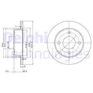 Brake Disc (BG2566)