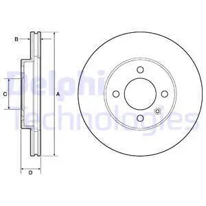 Brake Disc (BG2455)