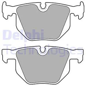 Brake Pad Set, disc brake (LP1834)