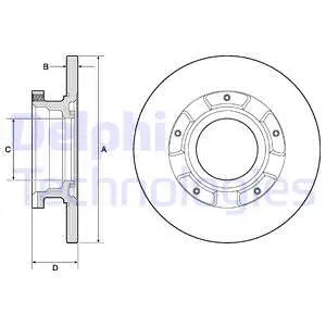 Brake Disc (BG4673)