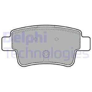 Brake Pad Set, disc brake (LP1965)