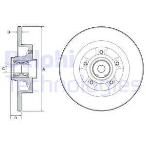Brake Disc (BG9115RS)