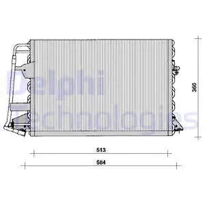 Condenser, air conditioning (TSP0225099)