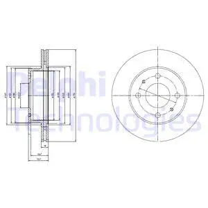 Brake Disc (BG3946)