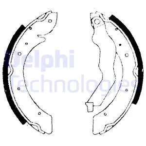 Brake Shoe Set (LS1714)