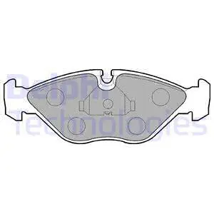 Brake Pad Set, disc brake (LP786)