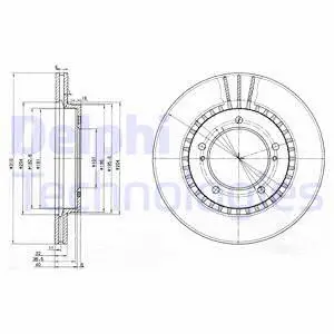 Brake Disc (BG3587)