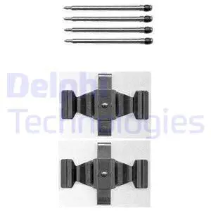 Accessory Kit, disc brake pad (LX0398)