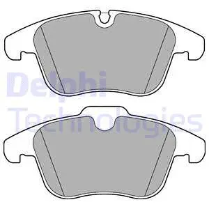 Brake Pad Set, disc brake (LP3180)