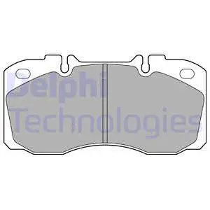 Brake Pad Set, disc brake (LP2138)
