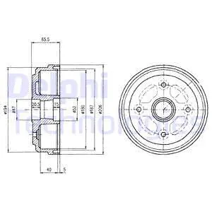 Brake Drum (BF490)