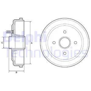 Brake Drum (BF535)