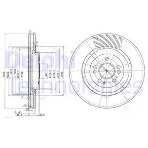Brake Disc (BG9759)