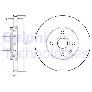 Brake Disc (BG4647C)