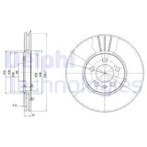 Brake Disc (BG2729)