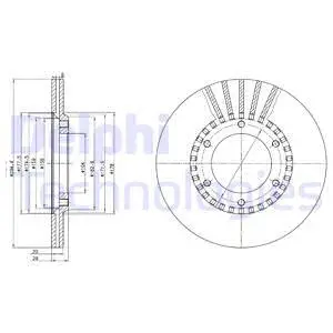 Brake Disc (BG2365)