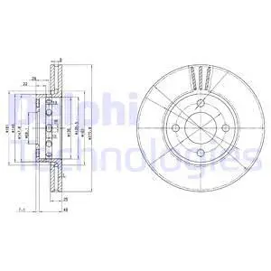 Brake Disc (BG2748)
