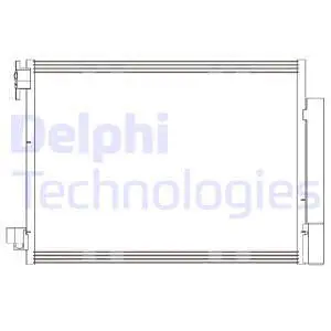 Condenser, air conditioning (CF20415)