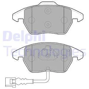 Brake Pad Set, disc brake (LP1837)
