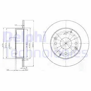 Brake Disc (BG3983)