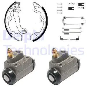 Brake Shoe Set (KP937)