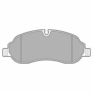 Brake Pad Set, disc brake (LP3682)