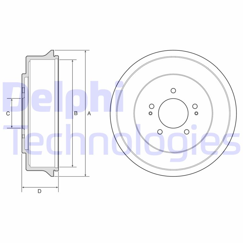 Brake Drum (BF585)