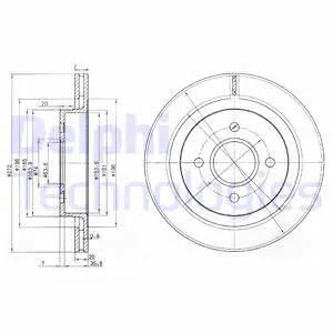 Brake Disc (BG2758)