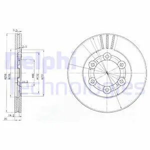 Brake Disc (BG2416)