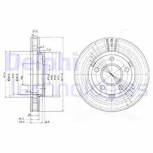 Brake Disc (BG3144)