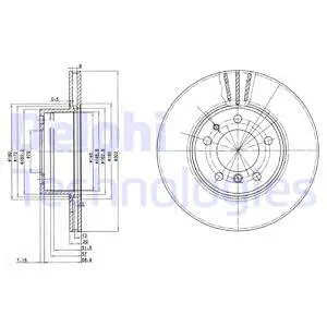 Brake Disc (BG2433)