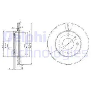 Brake Disc (BG2657)
