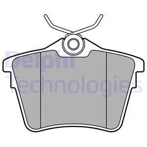 Brake Pad Set, disc brake (LP1892)