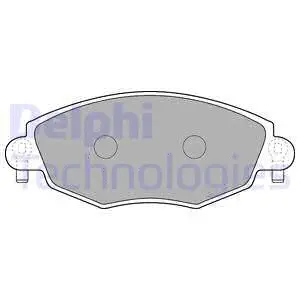 Brake Pad Set, disc brake (LP1533)